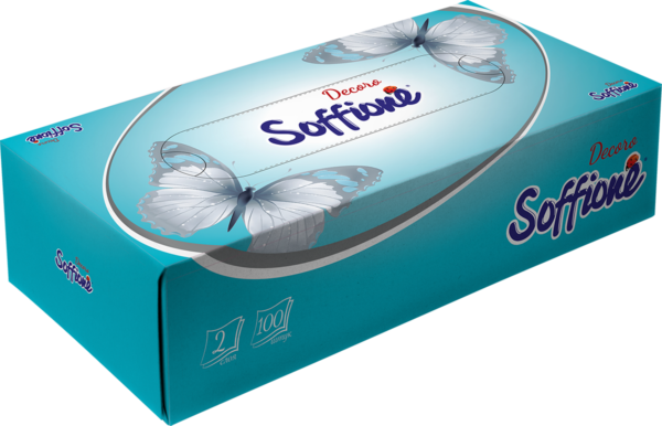 Салфетки в коробке Soffione