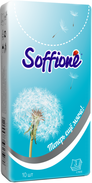Бумажные платочки Soffione
